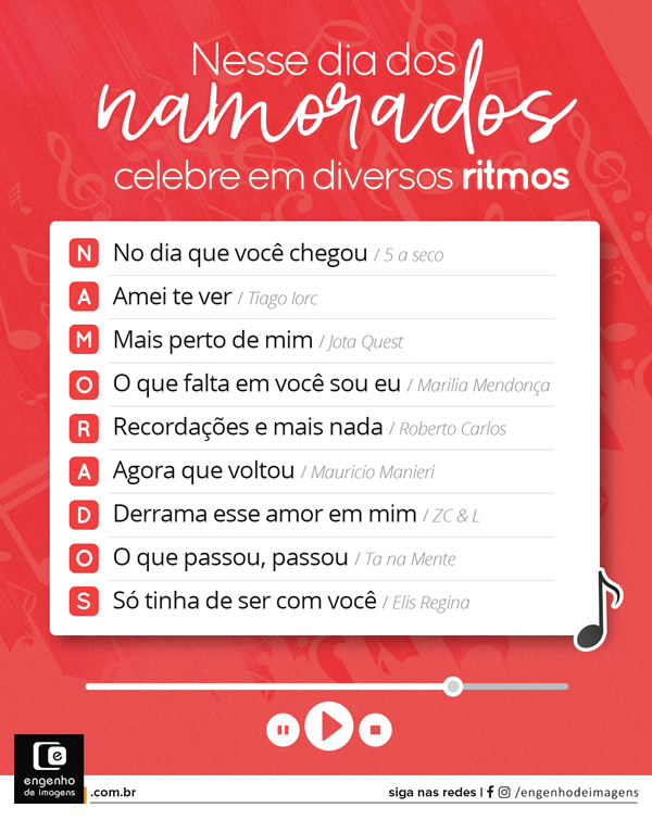 Homenagem - Dia Dos Namorados