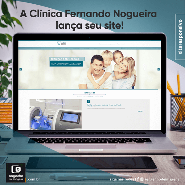 Novo site - Clí­nica Fernando Nogueira