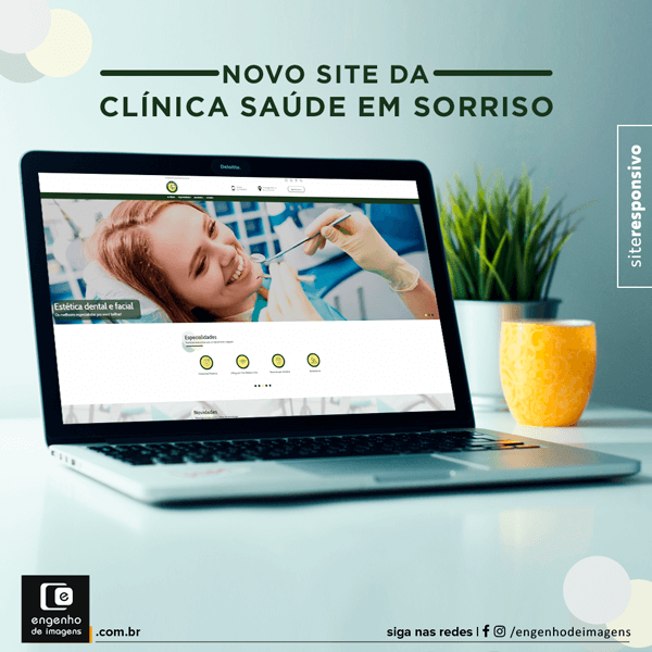 Novo Site - Clí­nica Saúde em Sorriso