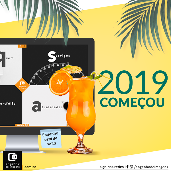 2019 começou!