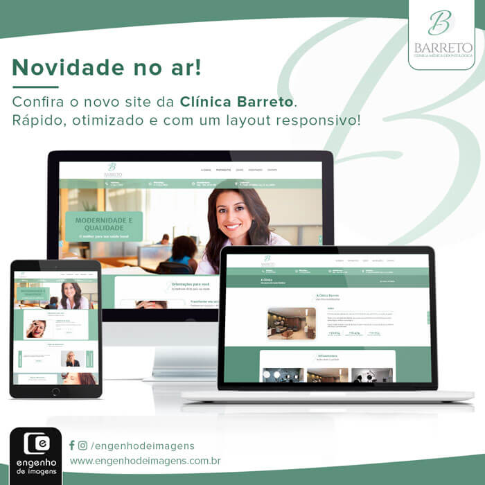 Novo Site - Clí­nica Barreto