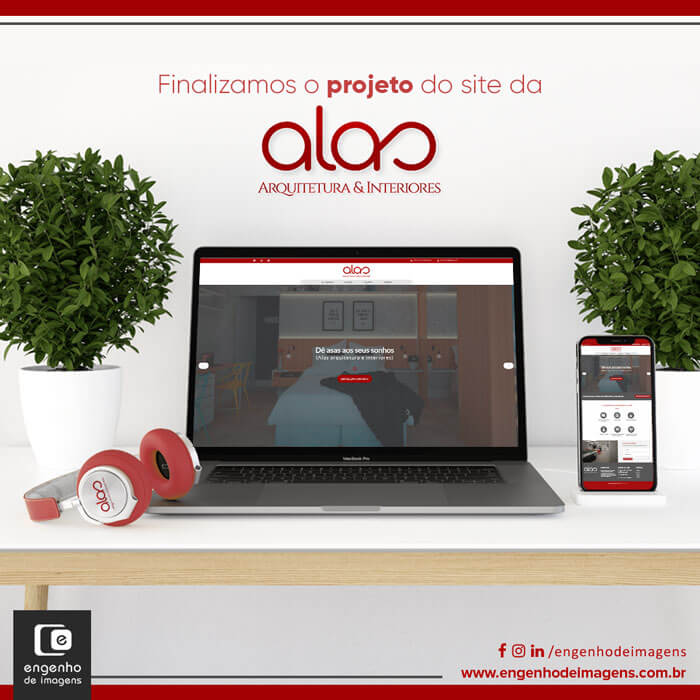 Novo Site | Alas - Arquitetura & Interiores