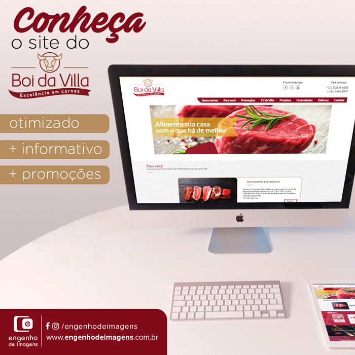 Conheça o site do Boi da Villa