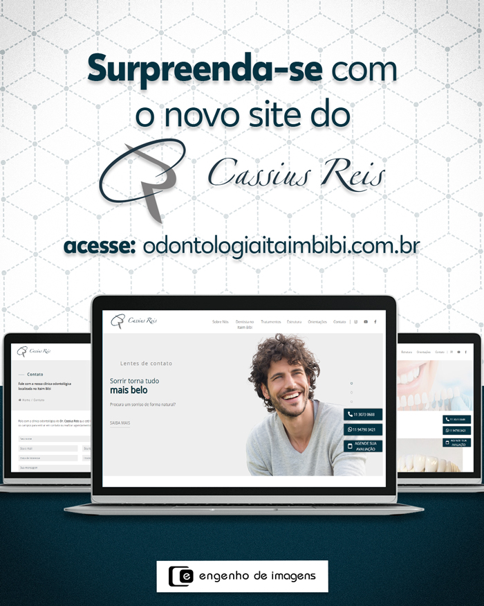 Novo site: Dr. Cassius Reis