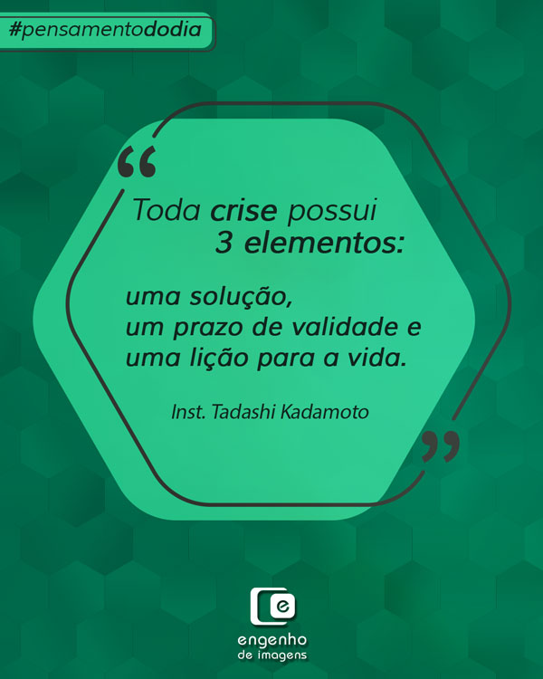 #pensamentododia: elementos da crise