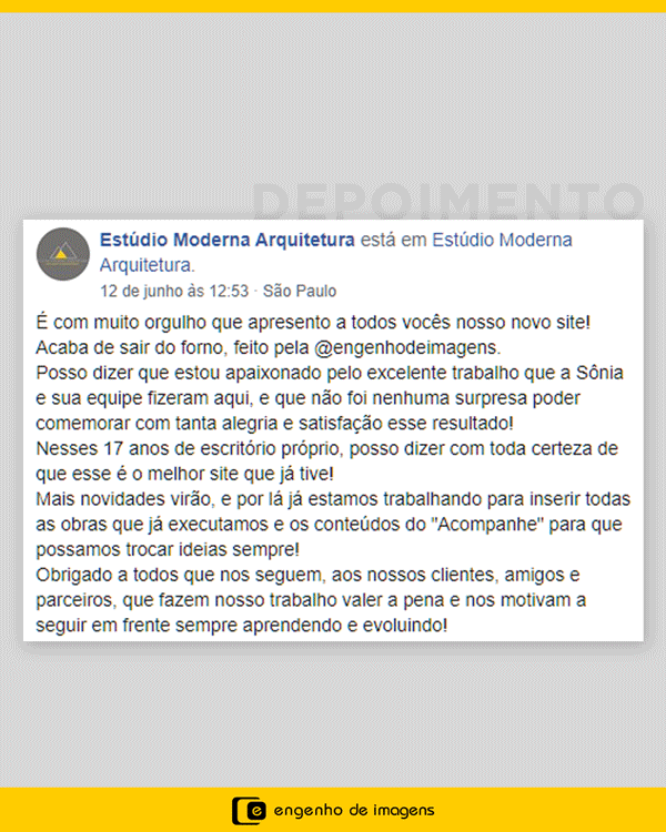 Depoimento: Rafael Fujii (Estúdio Moderna Arquitetura)