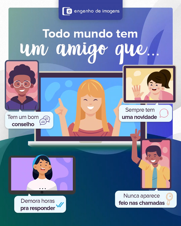 Feliz dia do amigo!