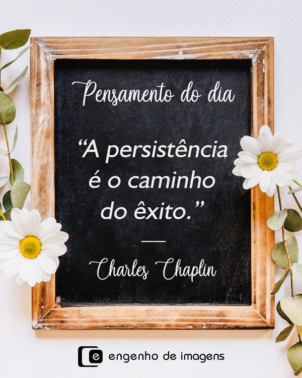 #pensamentododia: persistência