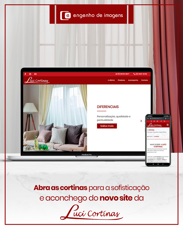 Novo site: Luci Cortinas!