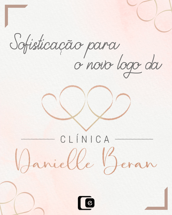 Logo personalizado: Clí­nica Danielle Beran