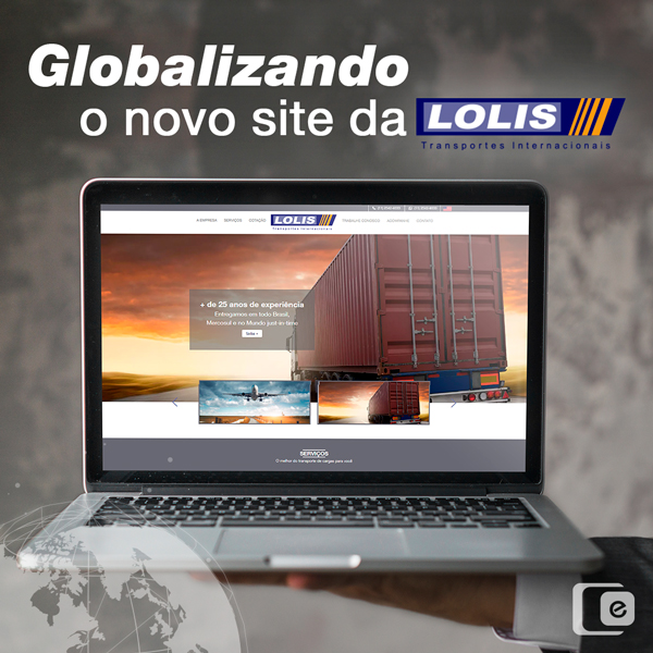 Novo site: Lolis Transportes Internacionais