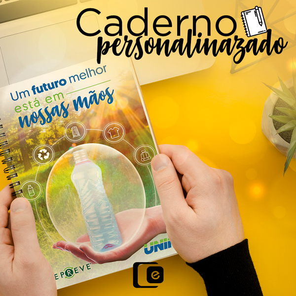 Caderno personalizado para a UNIFI