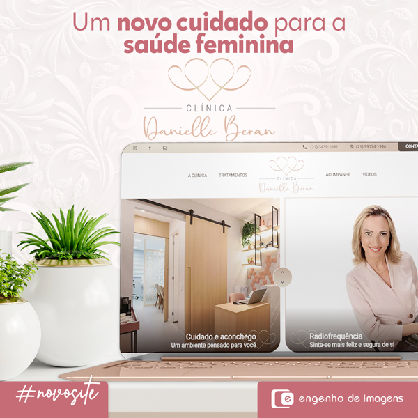 Novo site: Dra. Danielle Beran