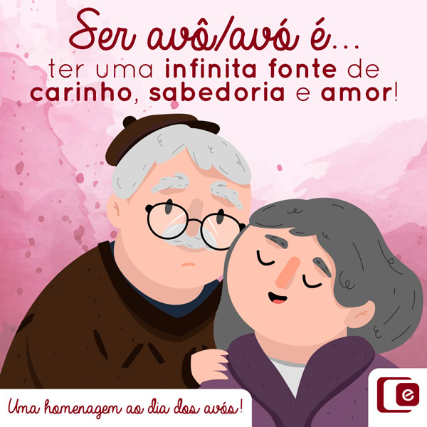 Feliz dia dos avós!