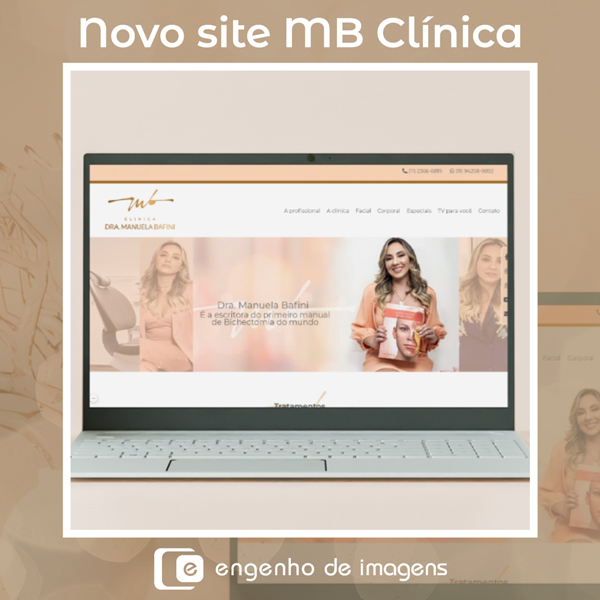 Novo site: MB Clínica