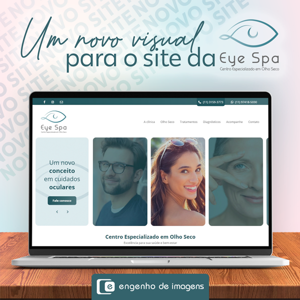 Novo site: Eye Spa!