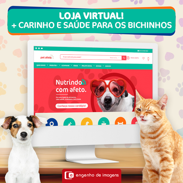 Nova loja virtual: Petafeto