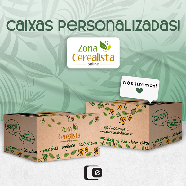 Caixas personalizadas: Zona Cerealista