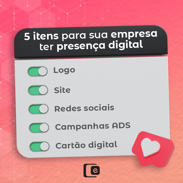 5 itens para sua empresa ter presença digital