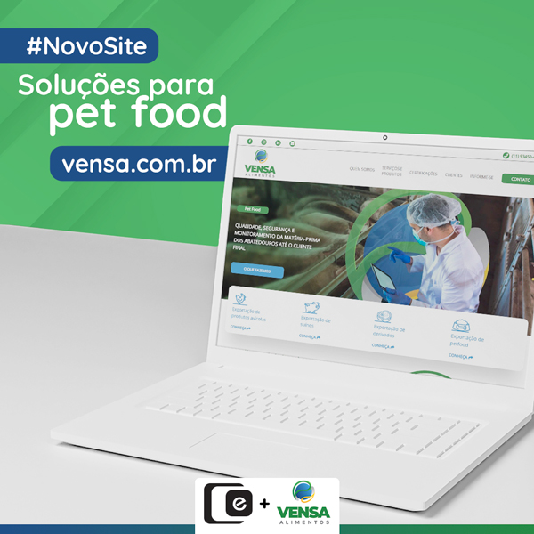 Novo site: Vensa Alimentos!