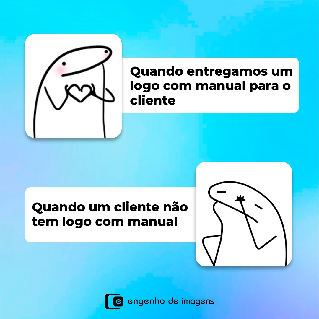 Na Engenho sempre elaboramos LOGOS com MANUAIS para os nossos clientes!