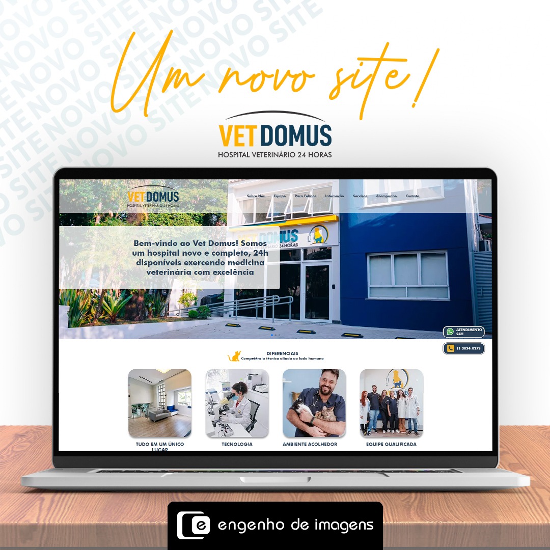 O NOVO SITE do VET DOMUNS está no ar! 