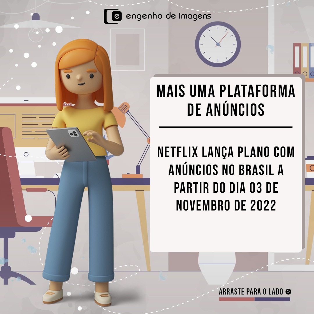 NETFLIX também será uma plataforma para ANÚNCIOS PUBLICITÁRIOS! 