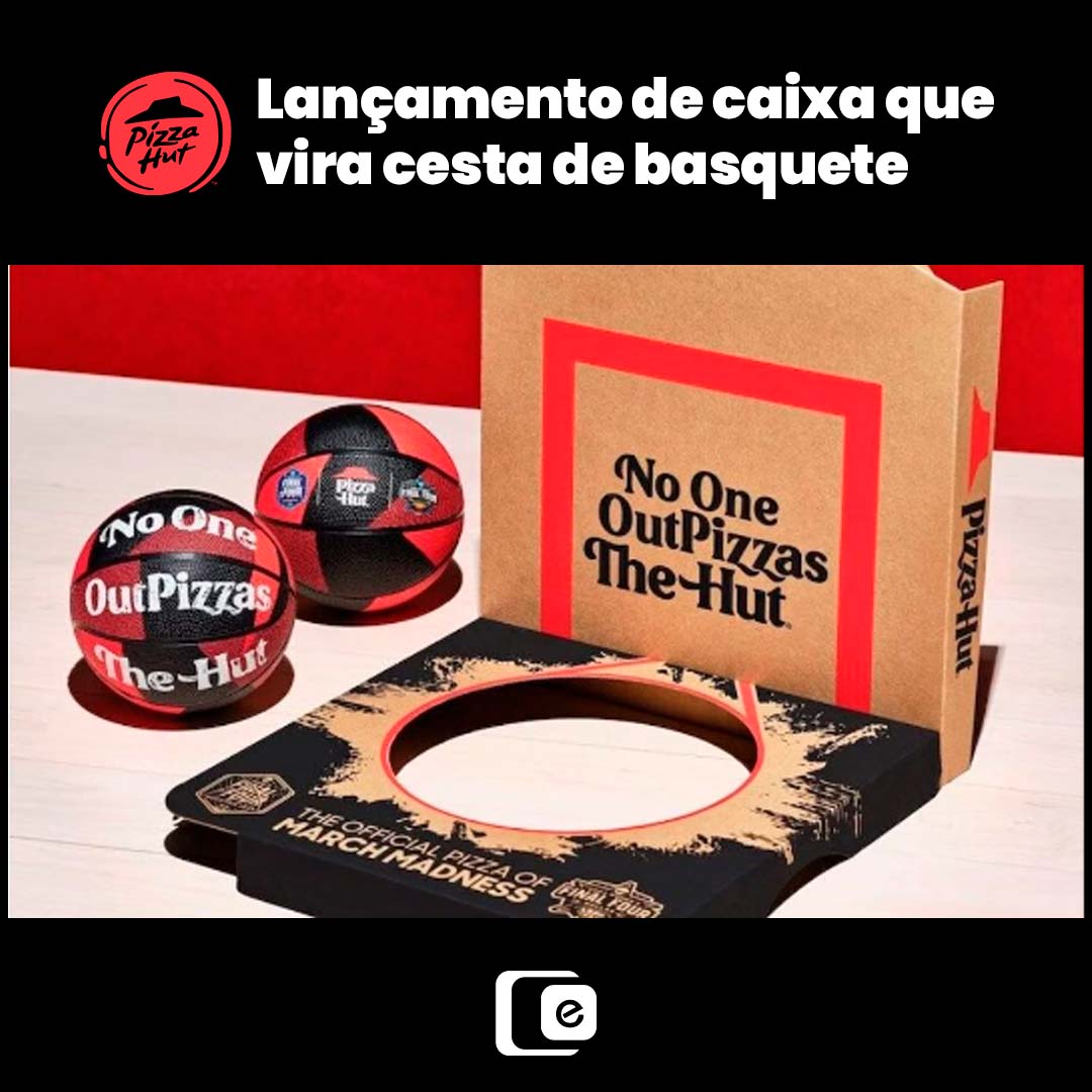 Cada dia as marcas inovam mais.  Dessa vez a Pizza Hut foi quem mereceu o destaque!