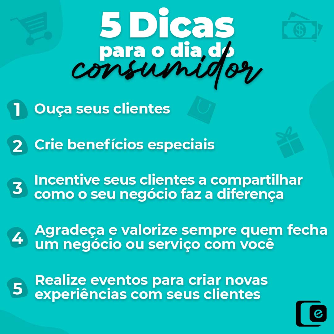 Hoje é o dia do CONSUMIDOR, uma data importante comercialmente e que cada vez mais as empresas aproveitam para aumentar o vínculo com seus clientes e ampliar vendas.