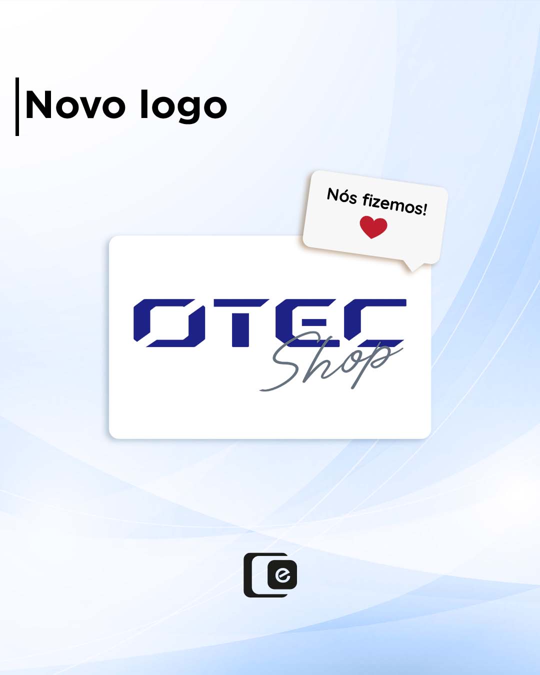 Apresentando o novo logo da OTEC SHOP!