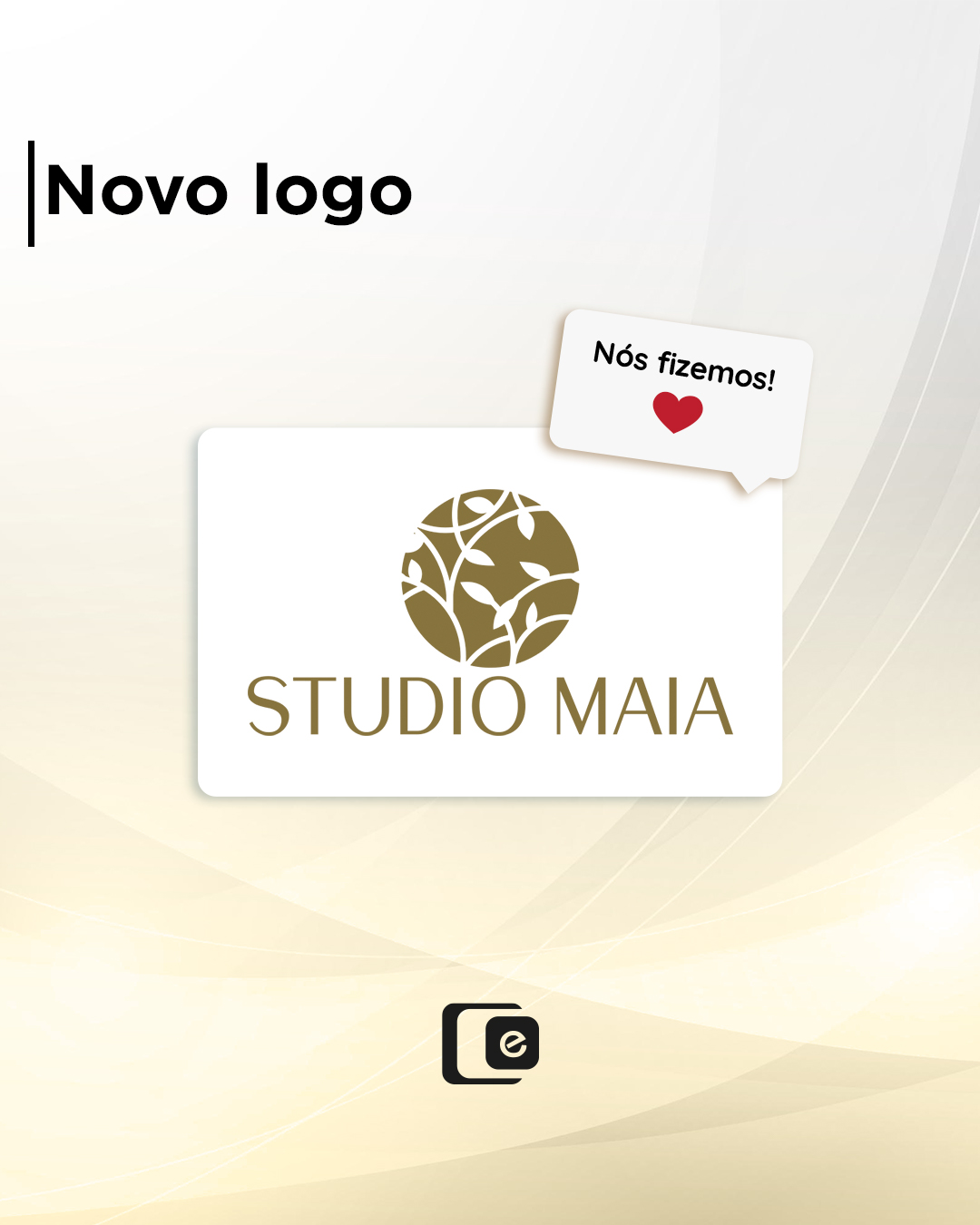 Nova logo do STUDIO MAIA!
