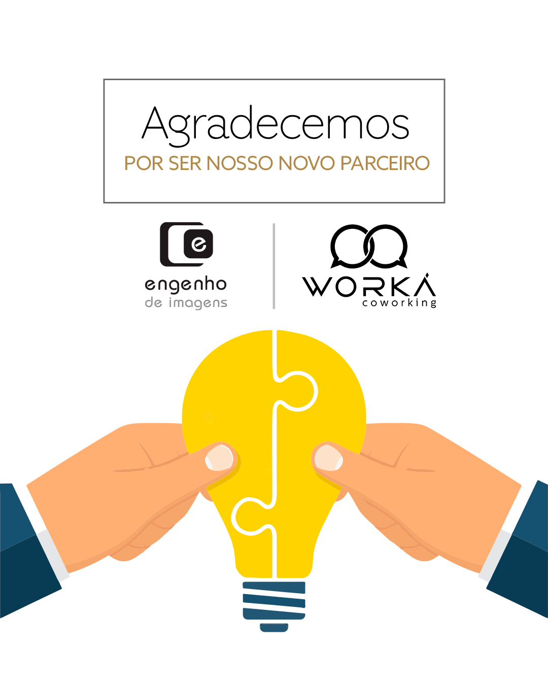 Parceria nova com a Worká!