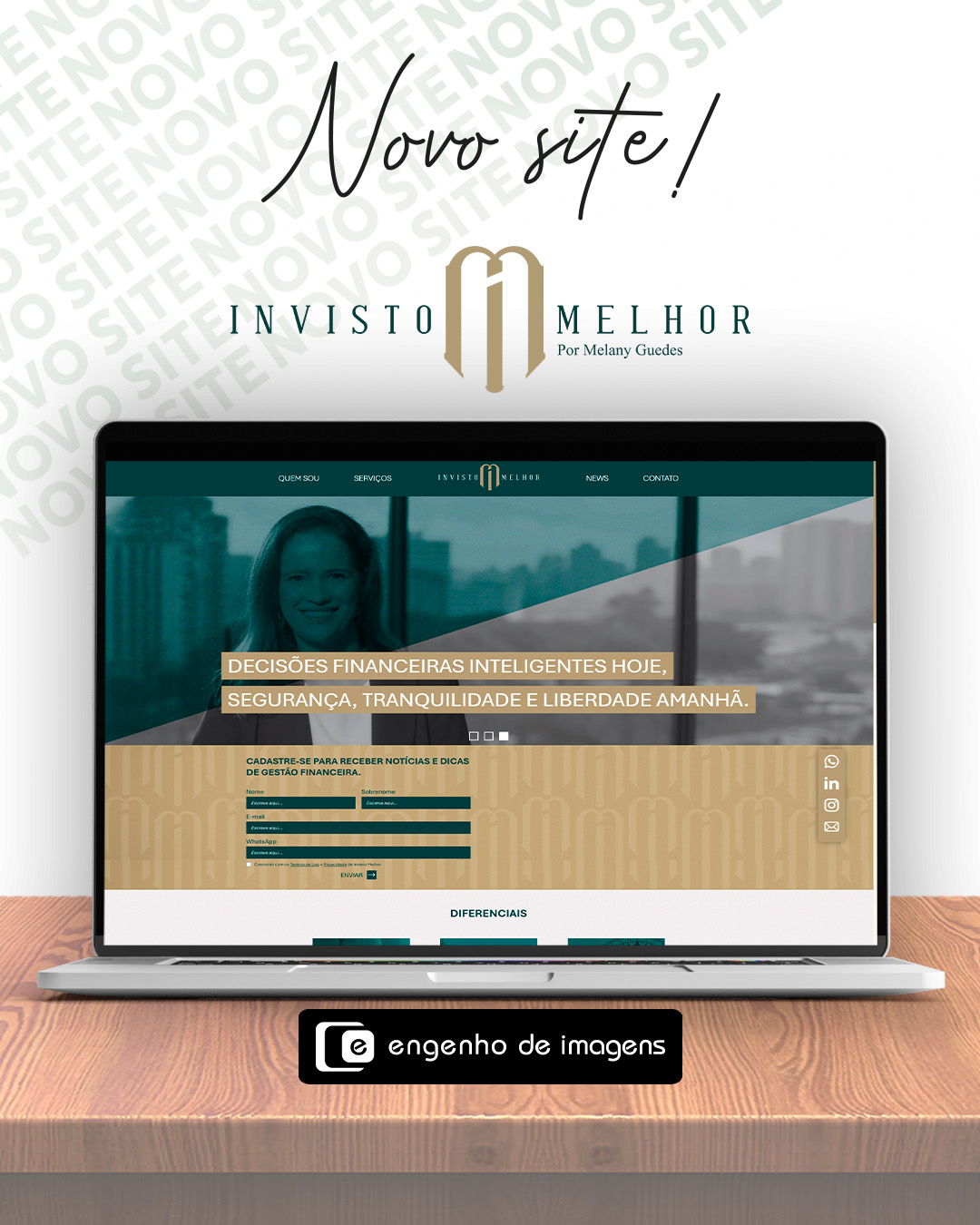 Novo site no ar! Invisto Melhor
