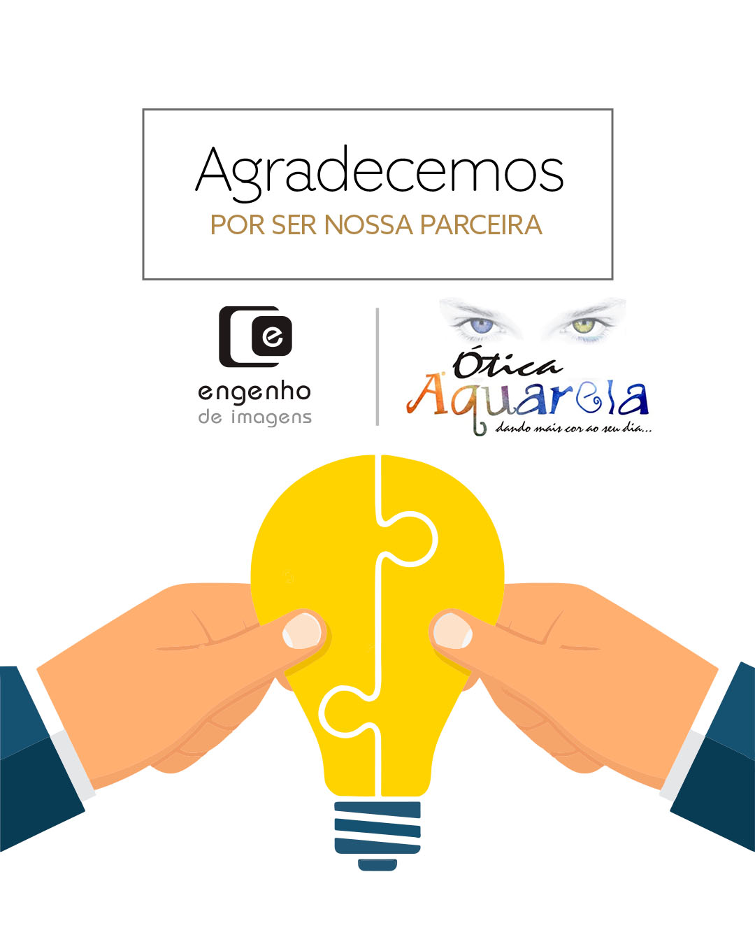  Parcerias que trazem um novo olhar!