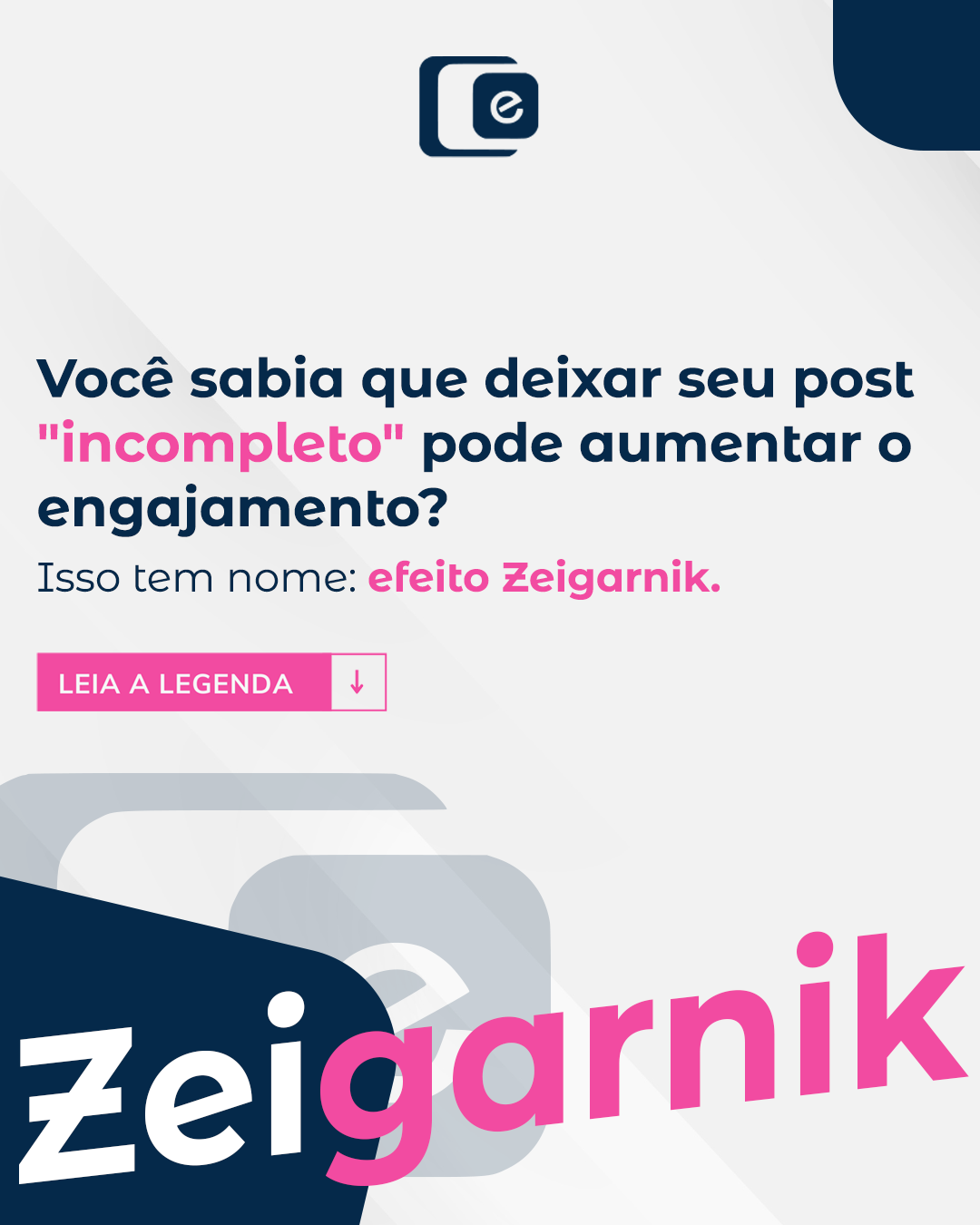  Deixar seu post "incompleto" pode aumentar (e muito!) o engajamento.