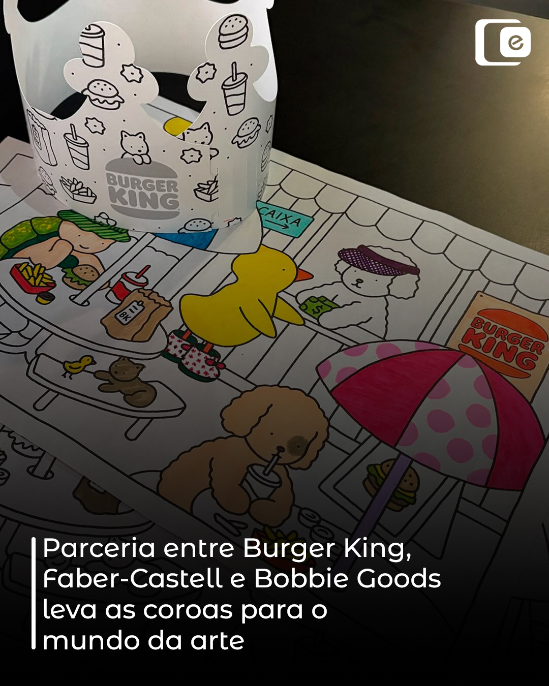  Sua coroa, sua arte!