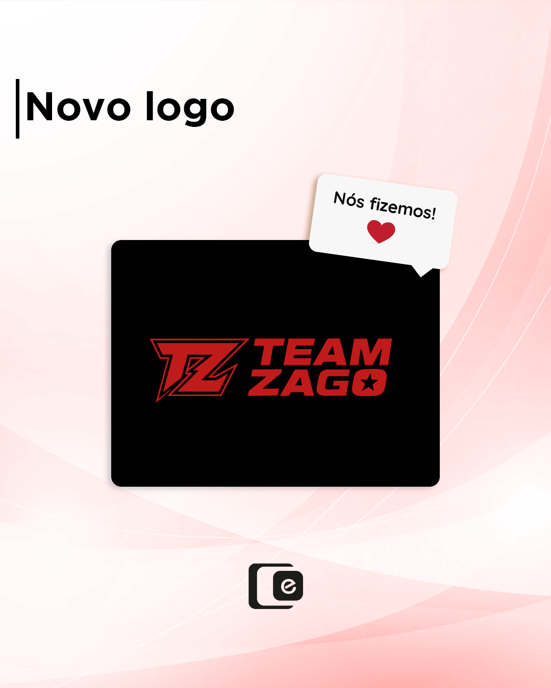 Com muito orgulho, apresentamos o novo logo do TEAM ZAGO!