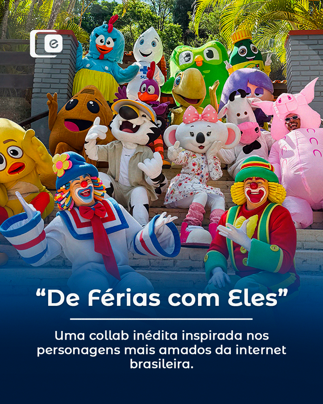  O universo dos mascotes ganhou uma nova casa, feita de collab, humor e afeto.