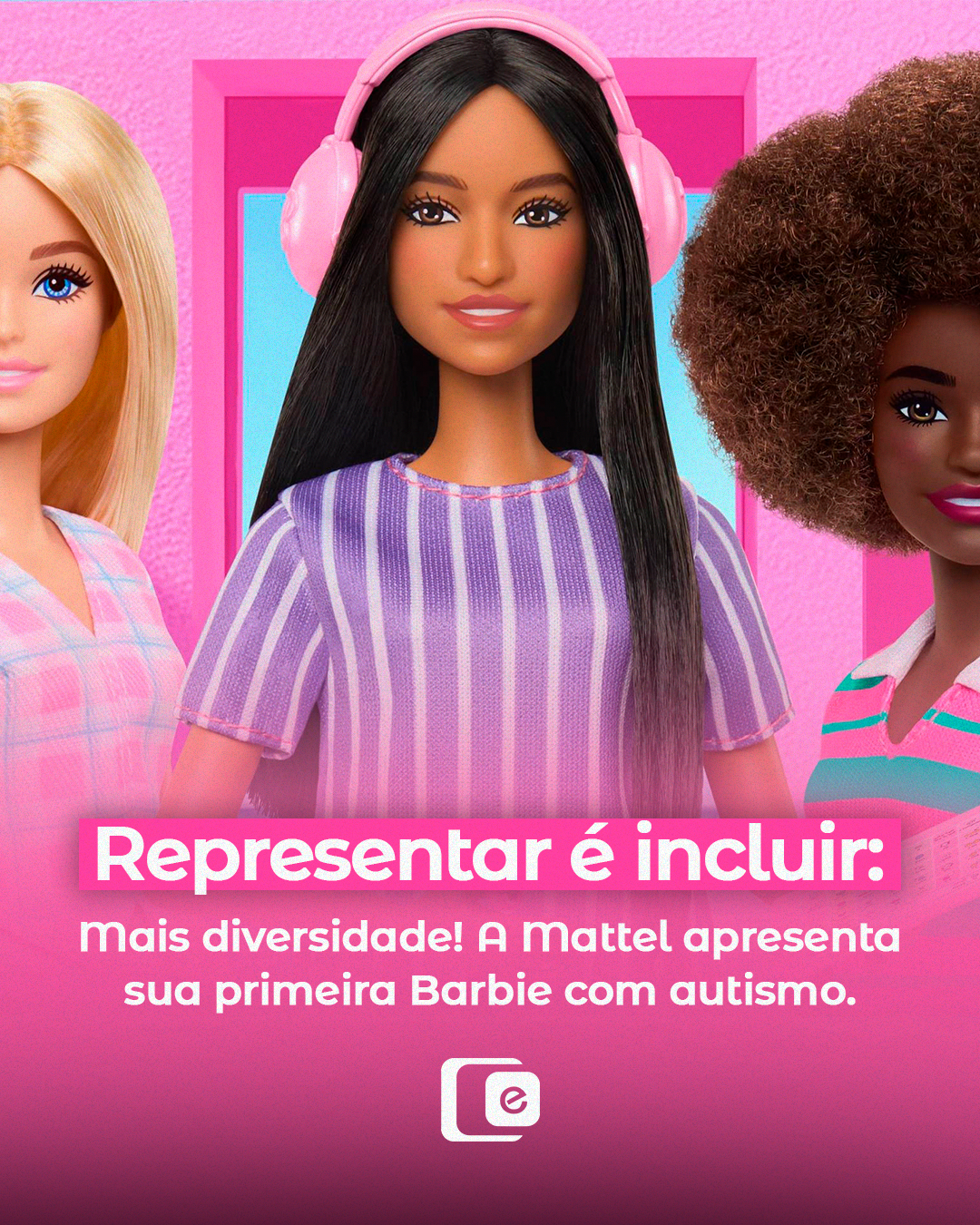 Representar também é acolher.