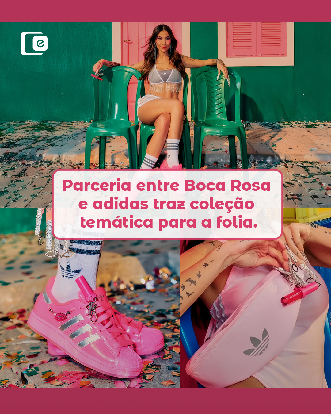 Quando moda, beleza e carnaval se encontram, nasce uma collab que vai além do look e vira expressão.