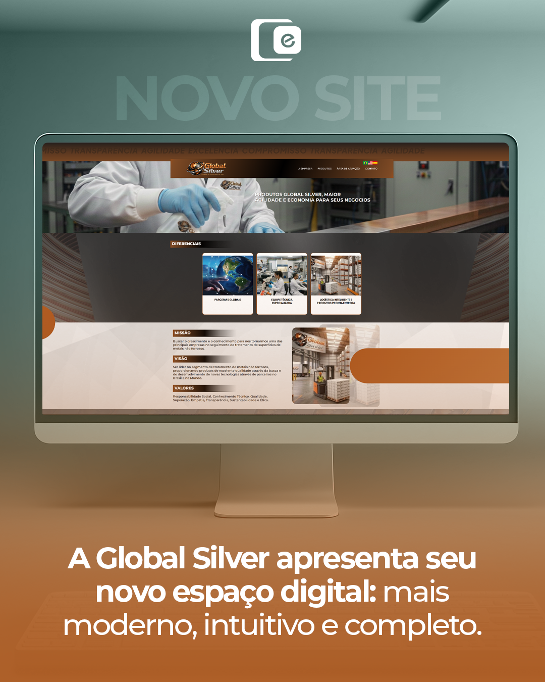 Novo site no ar para a Global Silver.