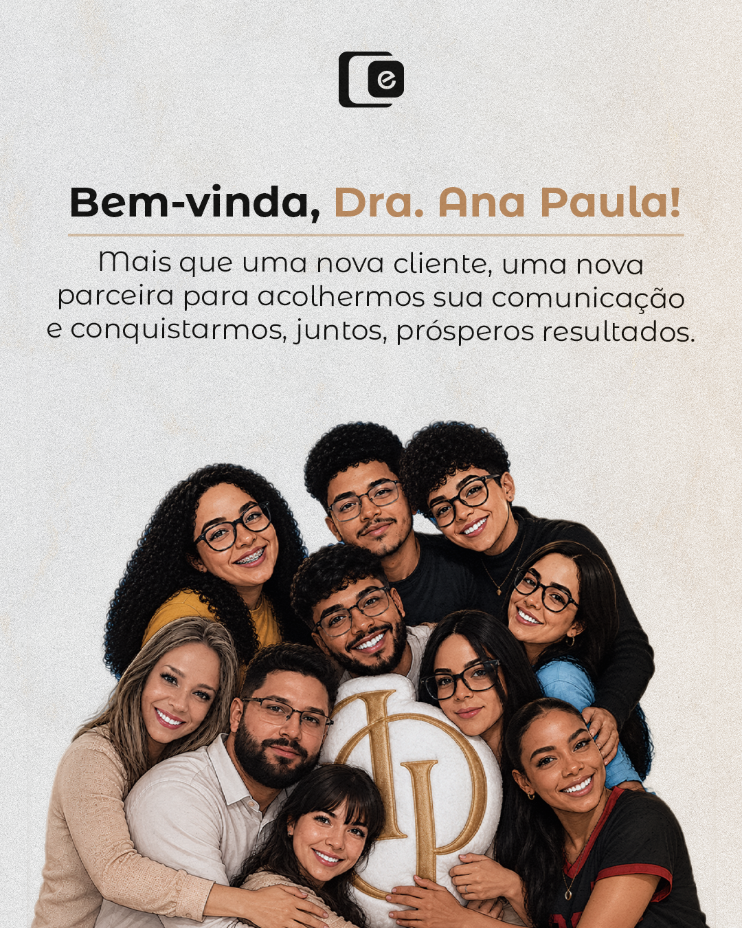 Hora de acolher mais uma parceira!